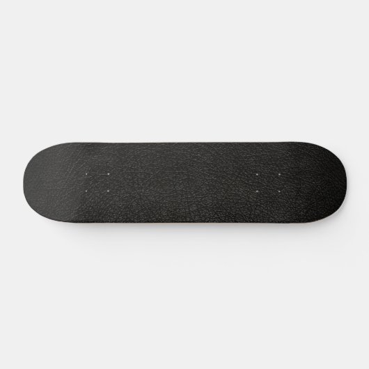 Zwarte lederen achtergrond skateboard (Horizontaal)