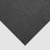 Zwarte lederen textuur tissuepapier (Detail)