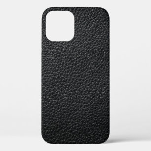 Zwarte ledertextuur en achtergrondleder, textuur Case-Mate iPhone case