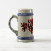 "Zwarte leeuw" Bierpul (Links)