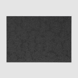 Zwarte legant Succulent Pattern-ontkoppeling Tissuepapier