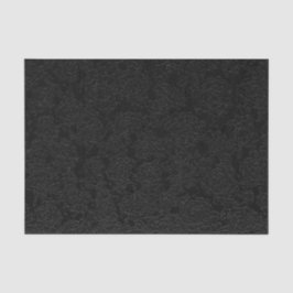 Zwarte legant Succulent Pattern-ontkoppeling Tissuepapier