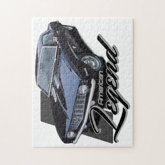 Zwarte Legend Legpuzzel (Verticaal)