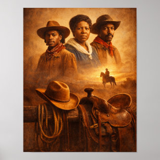 Zwarte Legenden van het Westen Poster
