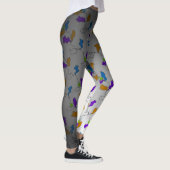 Zwarte legging met print (Rechts)
