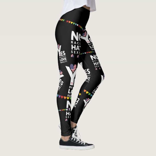 Zwarte Leggings (Rechts)