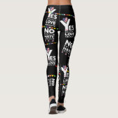 Zwarte Leggings (Achterkant)
