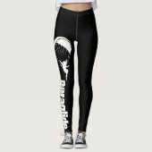 Zwarte leggings (Voorkant)