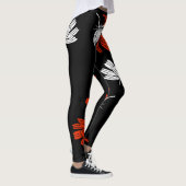 zwarte leggings | sexy leggings | gedrukte legging (Rechts)