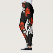 zwarte leggings | sexy leggings | gedrukte legging (Links)