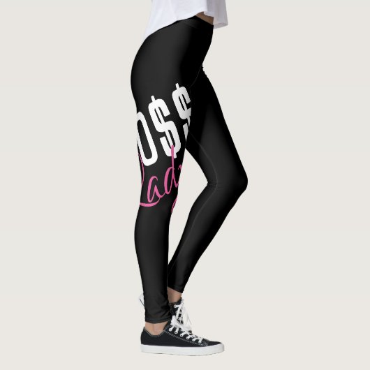 Zwarte leggings van de "Boss Lady" (Rechts)