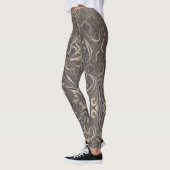 Zwarte Leggings van het gothic Pattern (Links)