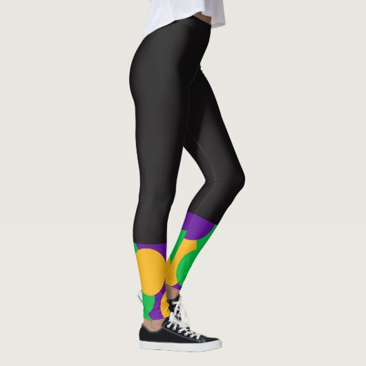 Zwarte Leggings van Mardi Gras (Rechts)