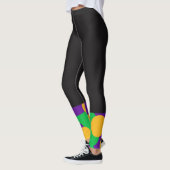 Zwarte Leggings van Mardi Gras (Links)