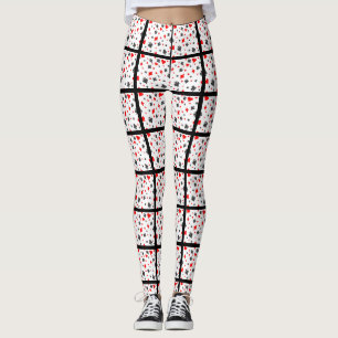 Zwarte Leggings voor kaartSuit