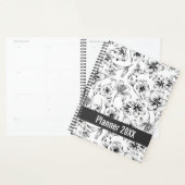 Zwarte Lelie Bloemen Planner (Display)