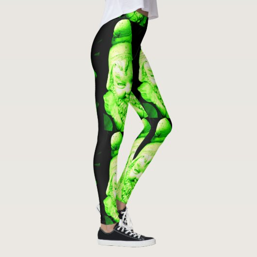 zwarte leprechaut leggings (Rechts)