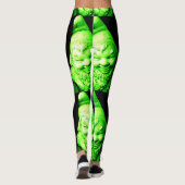 zwarte leprechaut leggings (Achterkant)
