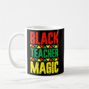 Zwarte-leraar Magic Black geschiedenismaand Koffiemok
