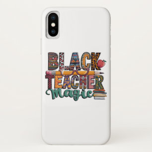 Zwarte LERAAR Magic iPhone Case Design