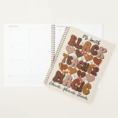 Zwarte Leraar Magie Aangepaste Planner (Display)