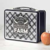 Zwarte Let's Go Pet Gras Puppies Lunchbox (In situ)