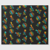 zwarte levens belangrijk x lgbt pride flag equalit cadeaupapier (Vlak)