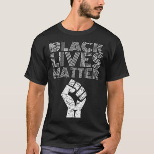 Zwarte Levens Blm Mensenrechten Black History Mont T-shirt