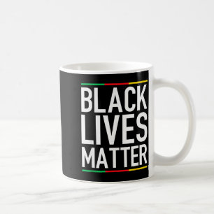 Zwarte Levens Blm Mensenrechten Zwarte Geschiedeni Koffiemok