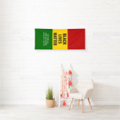 ZWARTE LEVENS KWESTIE, allemaal één in CHRIST Chri Spandoek (Insitu)