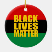 "ZWARTE LEVENS KWESTIE" KERAMISCH ORNAMENT (Achterkant)