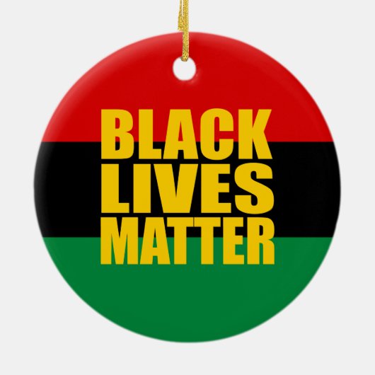 "ZWARTE LEVENS KWESTIE" KERAMISCH ORNAMENT (Achterkant)