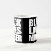 "ZWARTE LEVENS KWESTIE" KOFFIEMOK (Center)