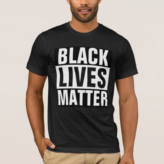 ZWARTE LEVENS T-SHIRT (Voorkant)