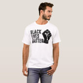 zwarte levens t-shirt (Voorkant volledig)