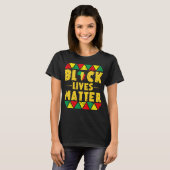 zwarte levens t-shirt (Voorkant volledig)
