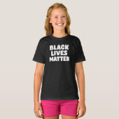 ZWARTE LEVENS TELEN T-SHIRT (Voorkant volledig)