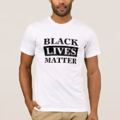 Zwarte Levens Tellen T-shirt (Voorkant)