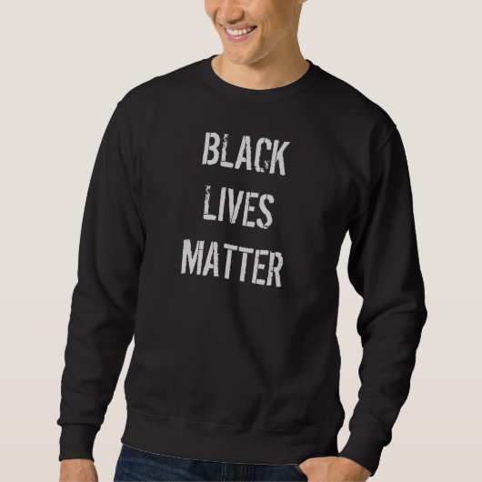 Zwarte Levens Tellen T-shirt (Voorkant)