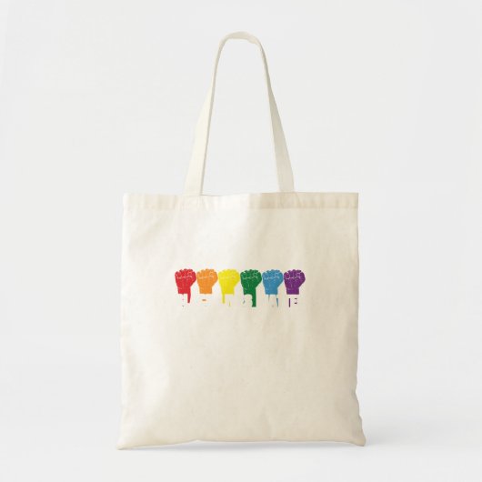 ZWARTE LEVENS TOTE BAG (Voorkant)