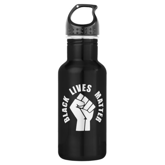 ZWARTE LEVENS WATERFLES  (Voorkant)
