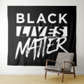 Zwarte levens zijn enorm wandkleed (In Situ (horizontaal))