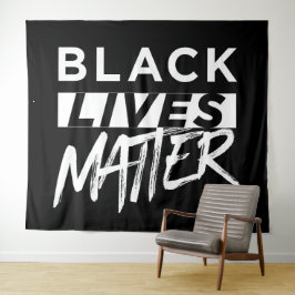 Zwarte levens zijn enorm wandkleed