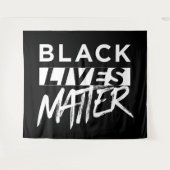 Zwarte levens zijn enorm wandkleed (Voorkant (horizontaal))