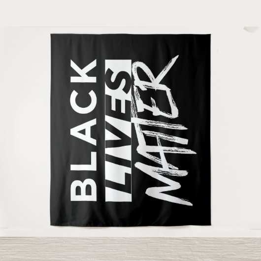 Zwarte levens zijn enorm wandkleed (Voorkant)