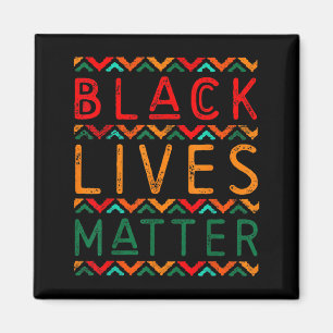 Zwarte levens zwarte trots Afro-Amerikaanse maand Magneet