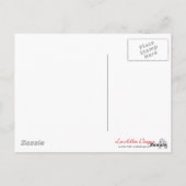 Zwarte Licht Bos Olie Schilderij Briefkaart (Achterkant)