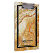 Zwarte, licht bruine marmer-stone textuur Zwarte g Klembord (Rechts)