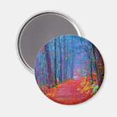 Zwarte lichte bosolie schilderen magneet (Voorkant / Achterkant)