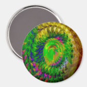 Zwarte lichte lichten..... magneet (Voorkant / Achterkant)